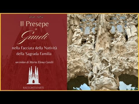 Il presepe di Gaudí nella Facciata della Natività della Sagrada Familia